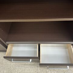 ★リユースのサカイ高崎店★TJ13113 (株)ニトリ 本棚 ダークブラウン H185.5×D34×W87.5 クリーニング済みの画像