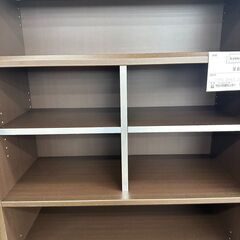 ★リユースのサカイ高崎店★TJ13113 (株)ニトリ 本棚 ダークブラウン H185.5×D34×W87.5 クリーニング済みの画像