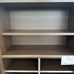 ★リユースのサカイ高崎店★TJ13113 (株)ニトリ 本棚 ダークブラウン H185.5×D34×W87.5 クリーニング済みの画像