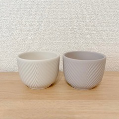 【新品】ウェッジウッド　ジャスパー フォリア　ミニポット　2つセットの画像