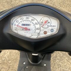 スズキ アドレスV50 SUZUKI 原付 50cc スクーター ブルーの画像