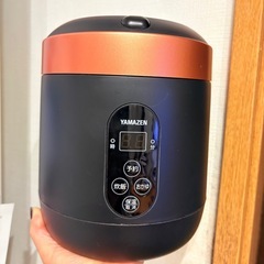 陶器の湯のみ&ミニ炊飯器の画像