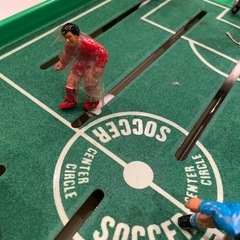昭和レトロ　サッカーゲーム⚽️
　の画像