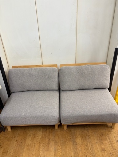 ジモティー特別価格? N1135★2Pソファー★2人掛けソファー★ソファー★幅1580mm