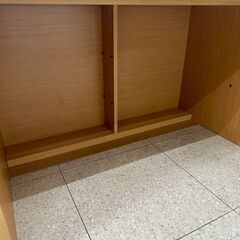 ★リユースのサカイ高崎店★TJ13115 (株)コクヨ 机 ライトブラウン H71×D67×W108.5 クリーニング済みの画像
