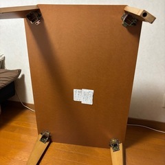 折りたたみ座卓の画像