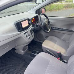 ★　ダイハツ　ミライース　L★走行61300ｋｍ★人気のホワイト★カーナビ★ドライブレコーダー付★ワンオーナー★車検２年取得渡し+法令点検整備付★無事故車★キーレス１年保証ポリマーコート付の画像