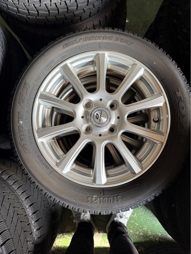【成約済】アルミホイール・スタッドレスタイヤセット｜Toyo GARIT G5｜トーヨー ガリット