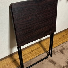 ニトリ　折りたたみテーブルの画像