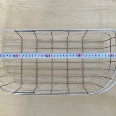 ステンレス製水切りカゴの画像