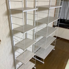 突っ張り壁面収納　小　　小さい方の画像