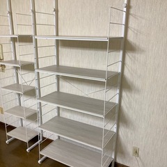 突っ張り壁面収納　小　　小さい方の画像