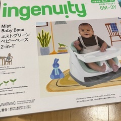 Ingenuity ベビーチェア ミントグリーンの画像