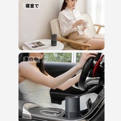 携帯型空気洗浄機 家庭用 小型 未使用の画像