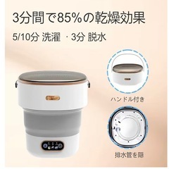 小型せ洗濯機の画像