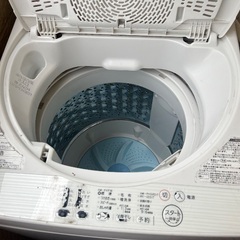 TOSHIBA STAR CRYSTAL DRUM2017年式5㎏ 縦型洗濯機の画像