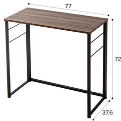 折りたたみデスクの画像