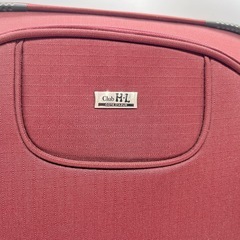 Club H・L COTE D'AZUR キャリーケース ワインレッド ソフトタイプ 4輪スーツケース 旅行・出張の画像