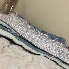 ☺️肌掛布団　掛布団　150✖️200cm  青のペイズリー柄の画像