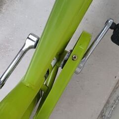 20インチ 子供用自転車 イエローの画像