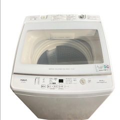 配送設置0円で🆗AQUA洗濯機分解洗浄済み✨8.0kg‼️の画像