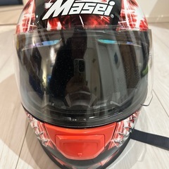 バイク用ヘルメットXLフルフェイスの画像