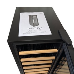 中古美品【取扱説明書付き】・デバイスタイル ワインセラー WE-C27W 単相100V の画像