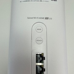 UQ ホームルーター WiFi 5G L13 フルセット ほぼ新品を販売します！ （練馬駅での取引希望）の画像