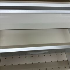 【ジャングルジャングル滋賀草津店】ジモティ来店特価!!　キッチンカウンター　パモウナ　ホワイト　J-251058の画像