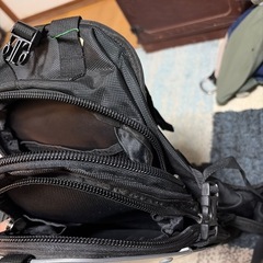 アルミプレート付き リュックバッグの画像