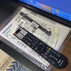 SHARP AQUOS 60v型　液晶テレビ2024年モデルの画像