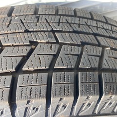30日18時半　　165/70R14 スタッドレスタイヤ　バリ山！　アルミホイールの画像