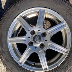 30日18時半　　165/70R14 スタッドレスタイヤ　バリ山！　アルミホイールの画像