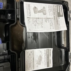 ハイコーキ　コードレスインパクトドライバー　18Vの画像