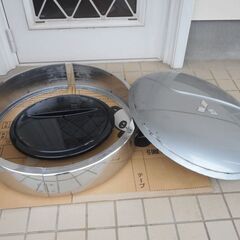 パジェロミニ　スペアタイヤカバー　H58A　H53A　USEDの画像