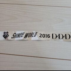 SHINee WORLD 2016 DDD 銀テープの画像