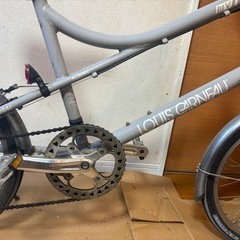LOUIS GARNEAU MV1 グレー　整備済み　ミニベロ 小径車の画像