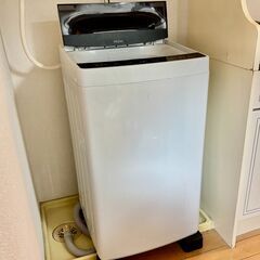 Haier 全自動洗濯機 5.5kg JW-C55D 2020年製 一人暮らしの方にもおすすめの画像