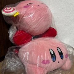 カービーぬいぐるみ、ブランケットセットの画像