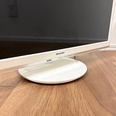 AQUOS テレビ 24インチ　地上波 テレビ線付付属の画像