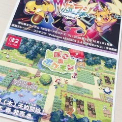 ポケモン レジェンズ ZA 特典 アートブック　キーホルダー 　ポストカードの画像