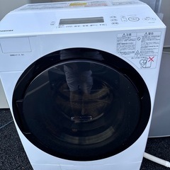 TOSHIBA 東芝電気洗濯乾燥機 TW-117A7 2018年の画像