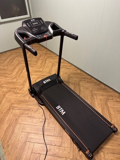 電動ランニングマシン ルームランナー MAX12km/h マット付き フィットネスマシーン ダイエット器具 有酸素運動 静音 折りたたみ