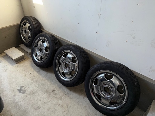 155/65R14 夏タイヤホイールセット(ラパン
など)