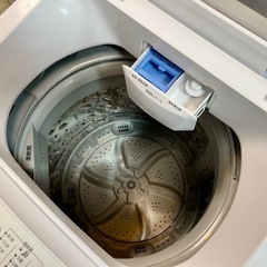 ニトリ 6.0kg簡易乾燥付き洗濯機 NTR60 2019年製 中古の画像