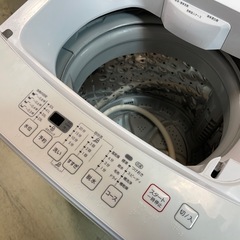ニトリ 6.0kg簡易乾燥付き洗濯機 NTR60 2019年製 中古の画像