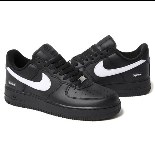 スニーカー Supreme Nike Air Force 1 Low Black/White