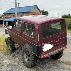 ジムニー　ja11改　エアロッカー　ダウンギア　ロールバーの画像