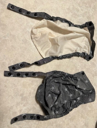 Miki House x POGNAE ベビーキャリア デニム 抱っこ紐