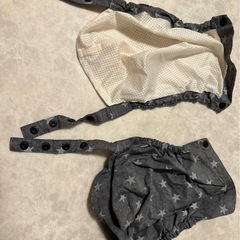 Miki House x POGNAE ベビーキャリア デニム　抱っこ紐の画像